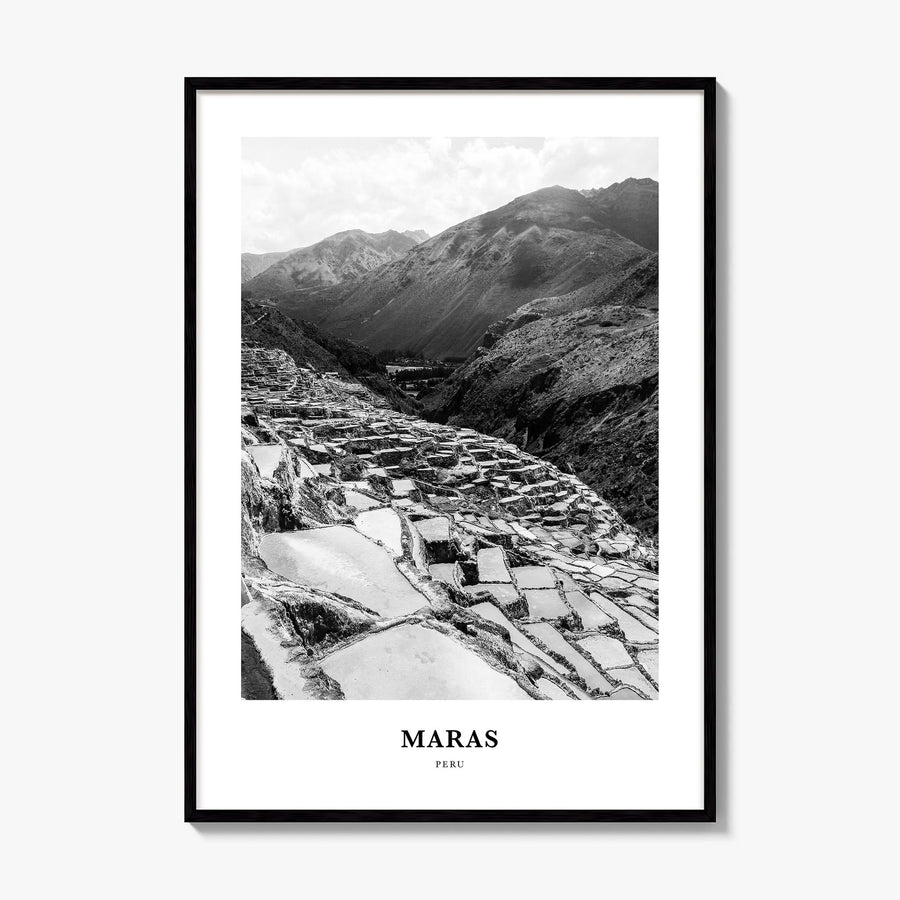 Maras Classic Poster, framed poster mockup