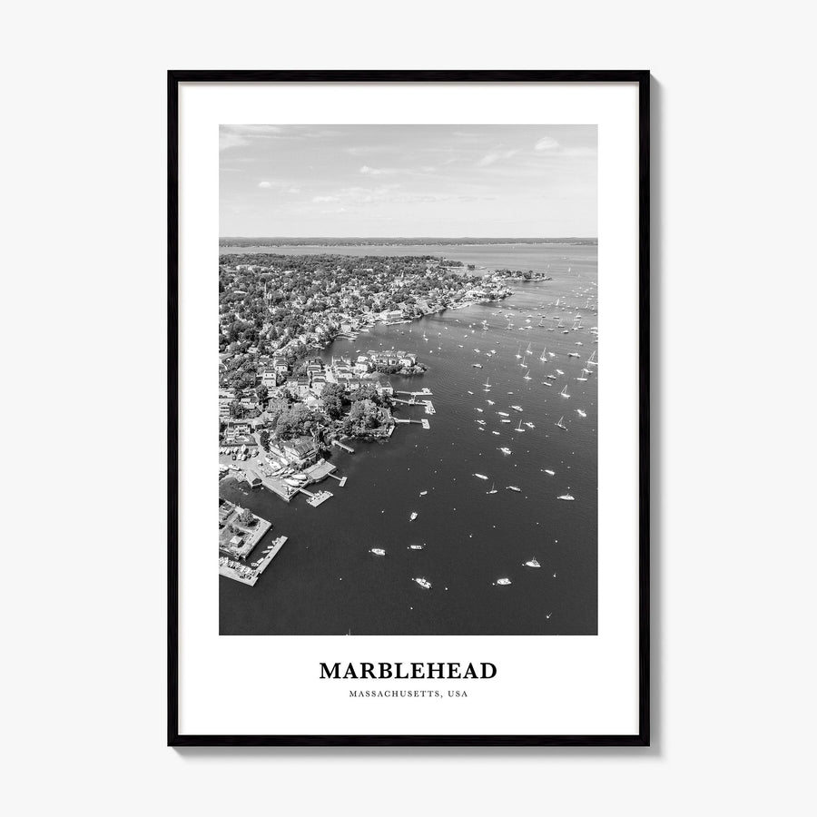 Marblehead Classic Poster, framed poster mockup
