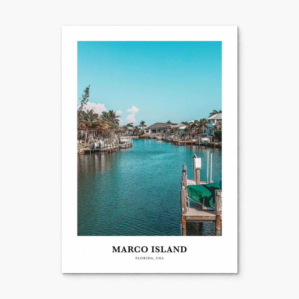 Marco Island Classic Poster, print only (unframed)
