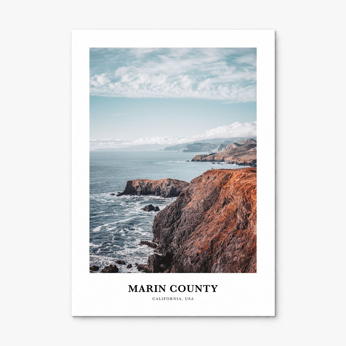 Marin County Classic Poster, print only (unframed)