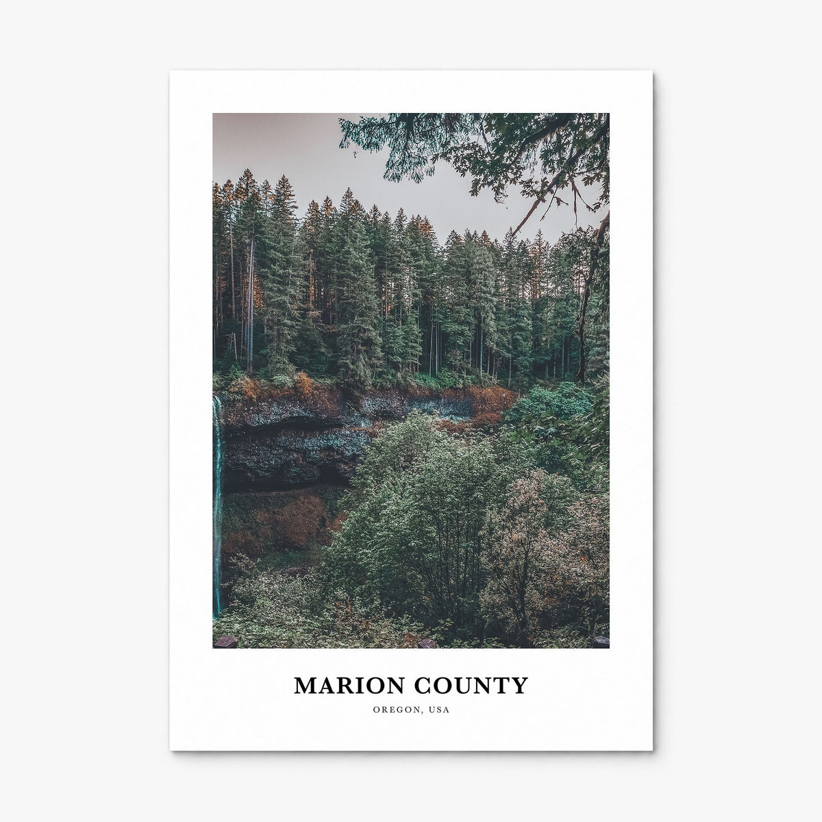 Marion County Classic Poster, print only (unframed)