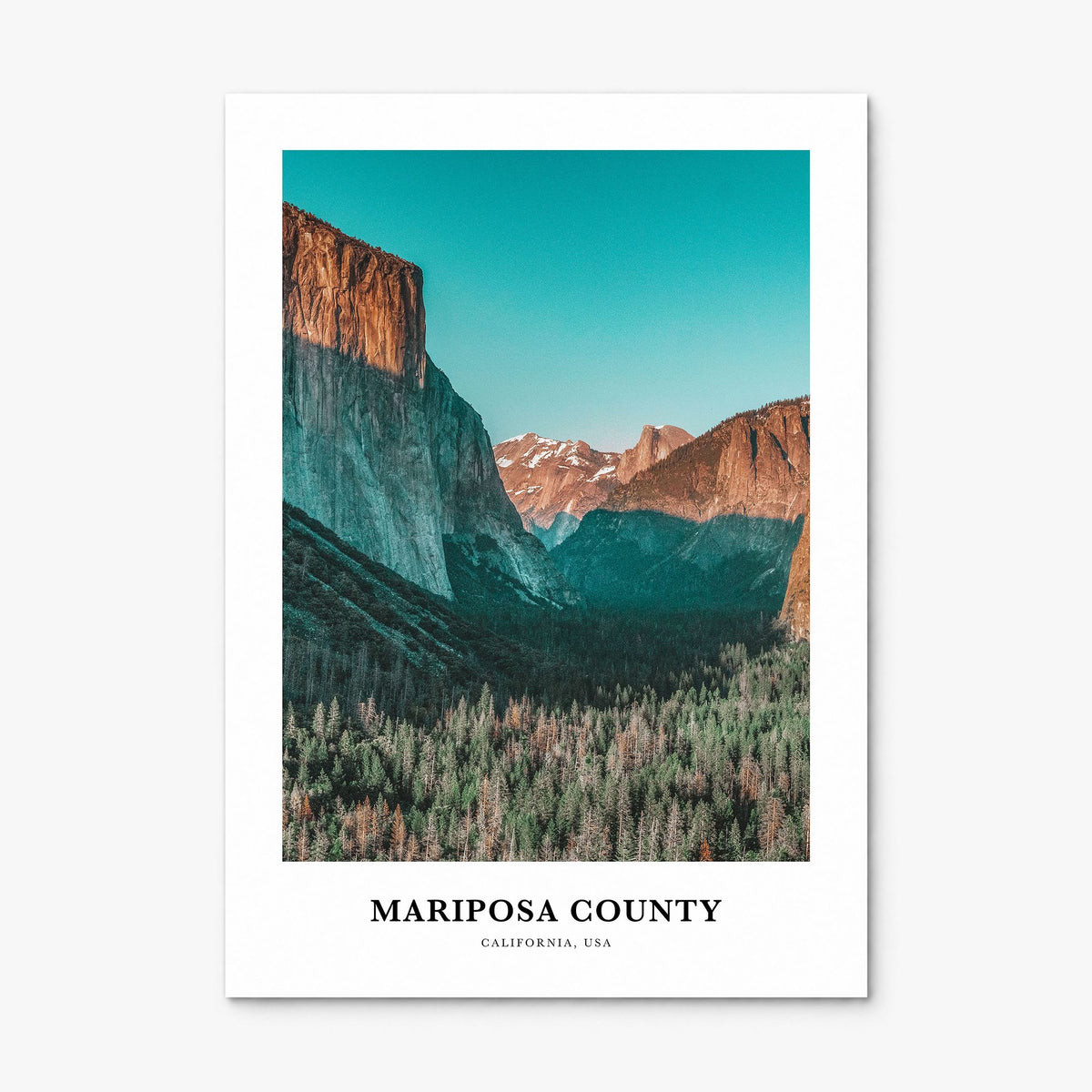 Mariposa County Classic Poster, print only (unframed)