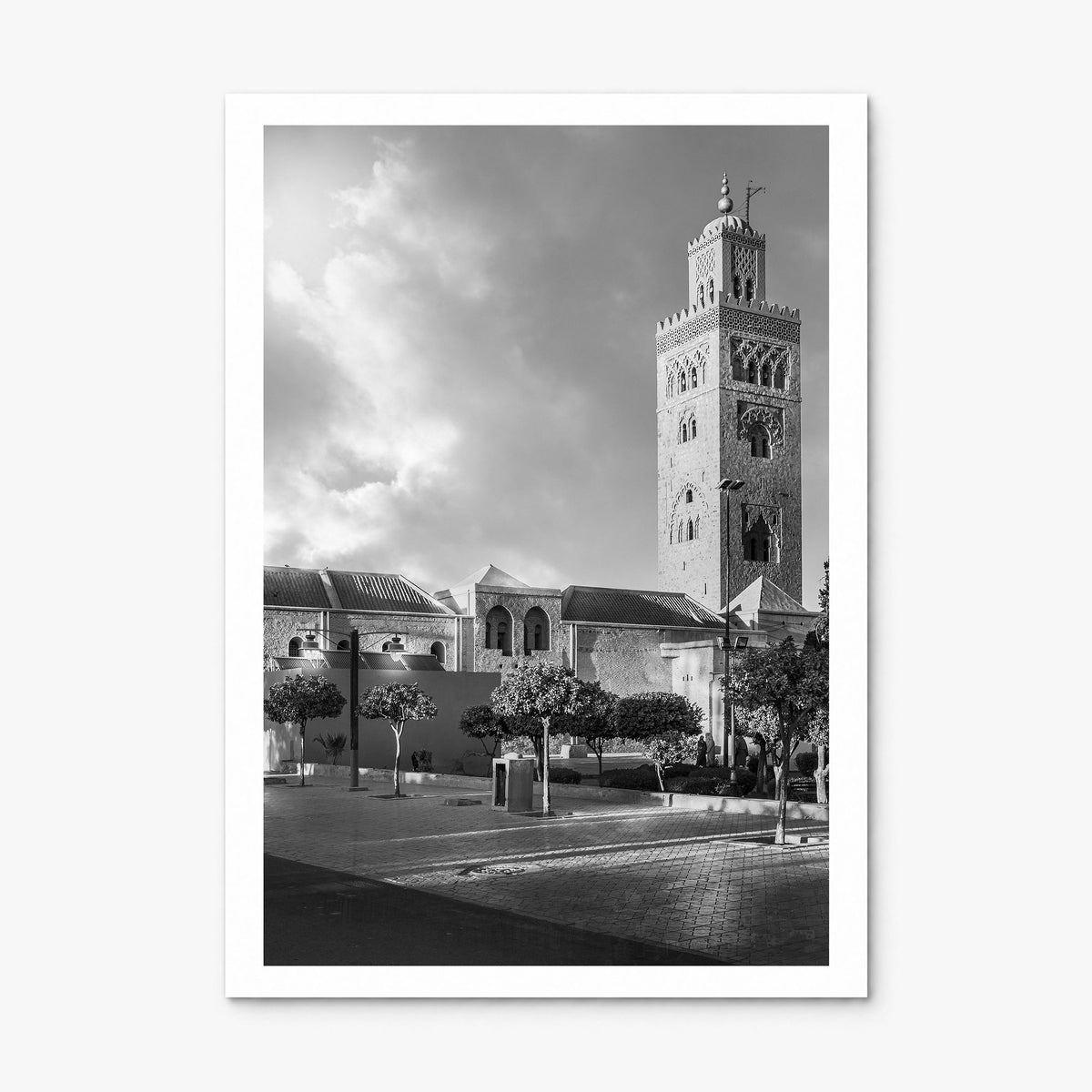 Marrakesh Photo Poster, print only (unframed), white border