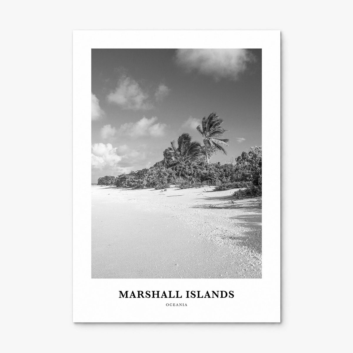 Marshall Islands Classic Poster, print only (unframed)