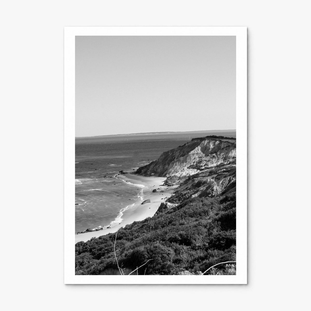Martha's Vineyard Photo Poster, print only (unframed), white border