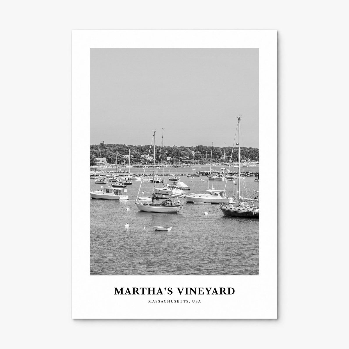 Martha's Vineyard Classic Poster, print only (unframed)