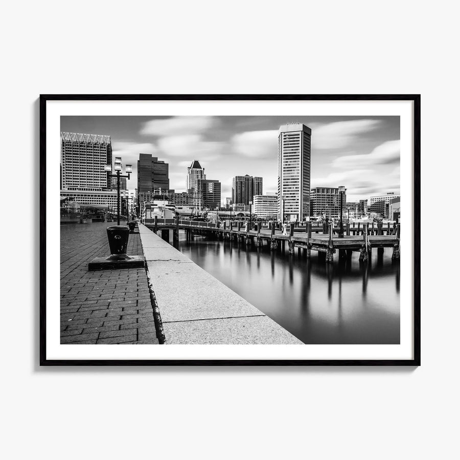 Maryland Photo Poster, framed poster mockup, white border