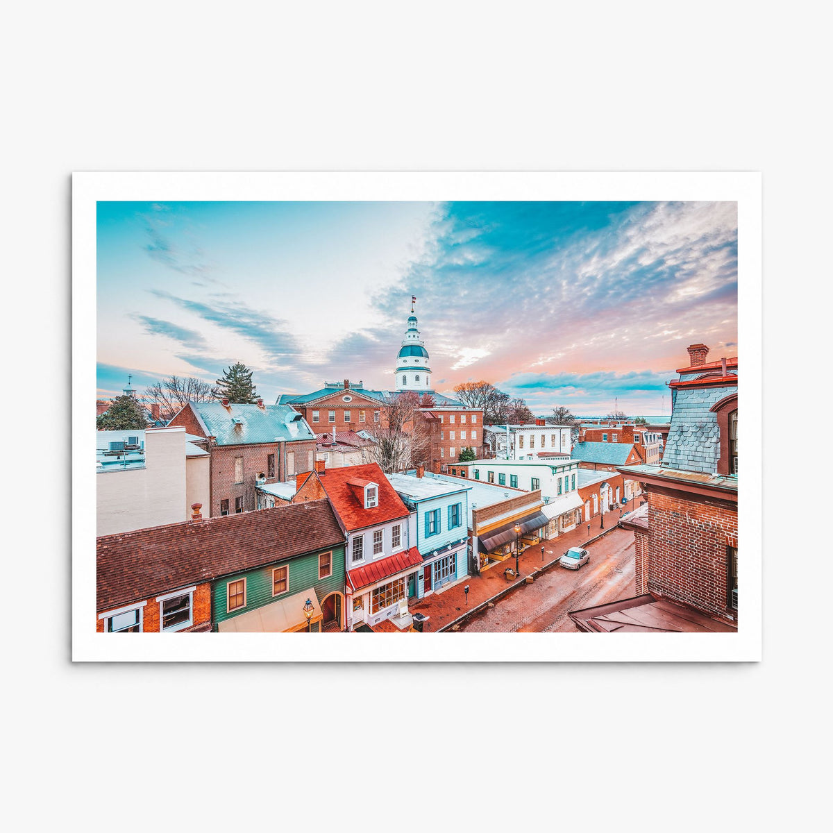 Maryland Photo Poster, print only (unframed), white border