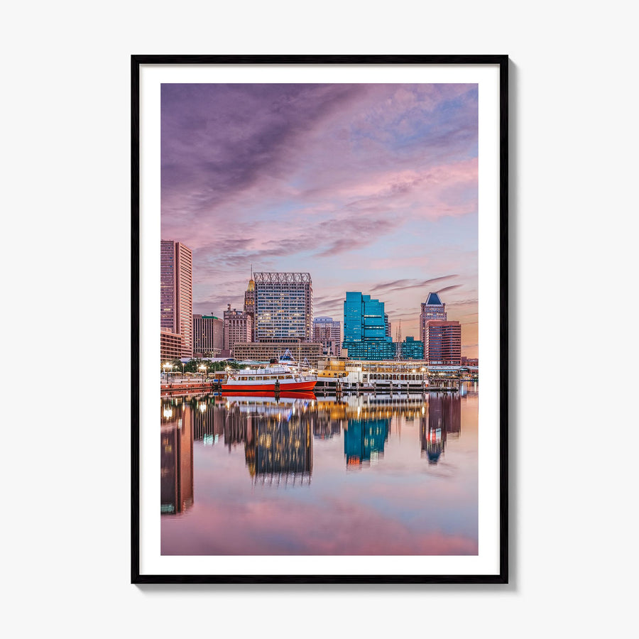 Maryland Photo No 2 Poster, framed poster mockup, white border