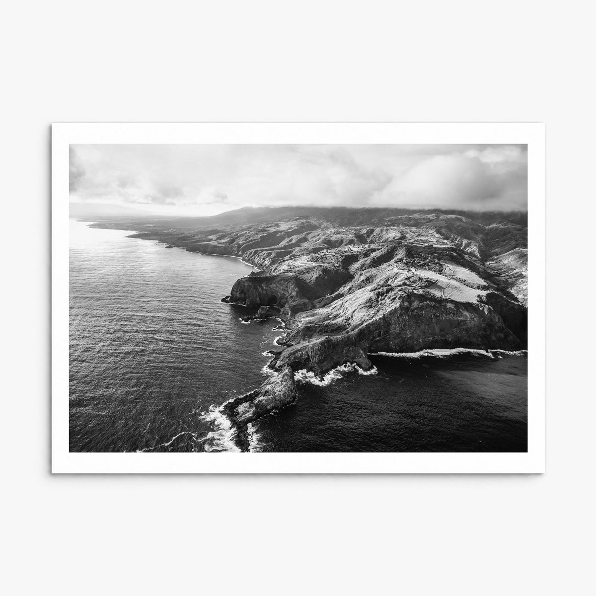 Maui Photo Poster, print only (unframed), white border