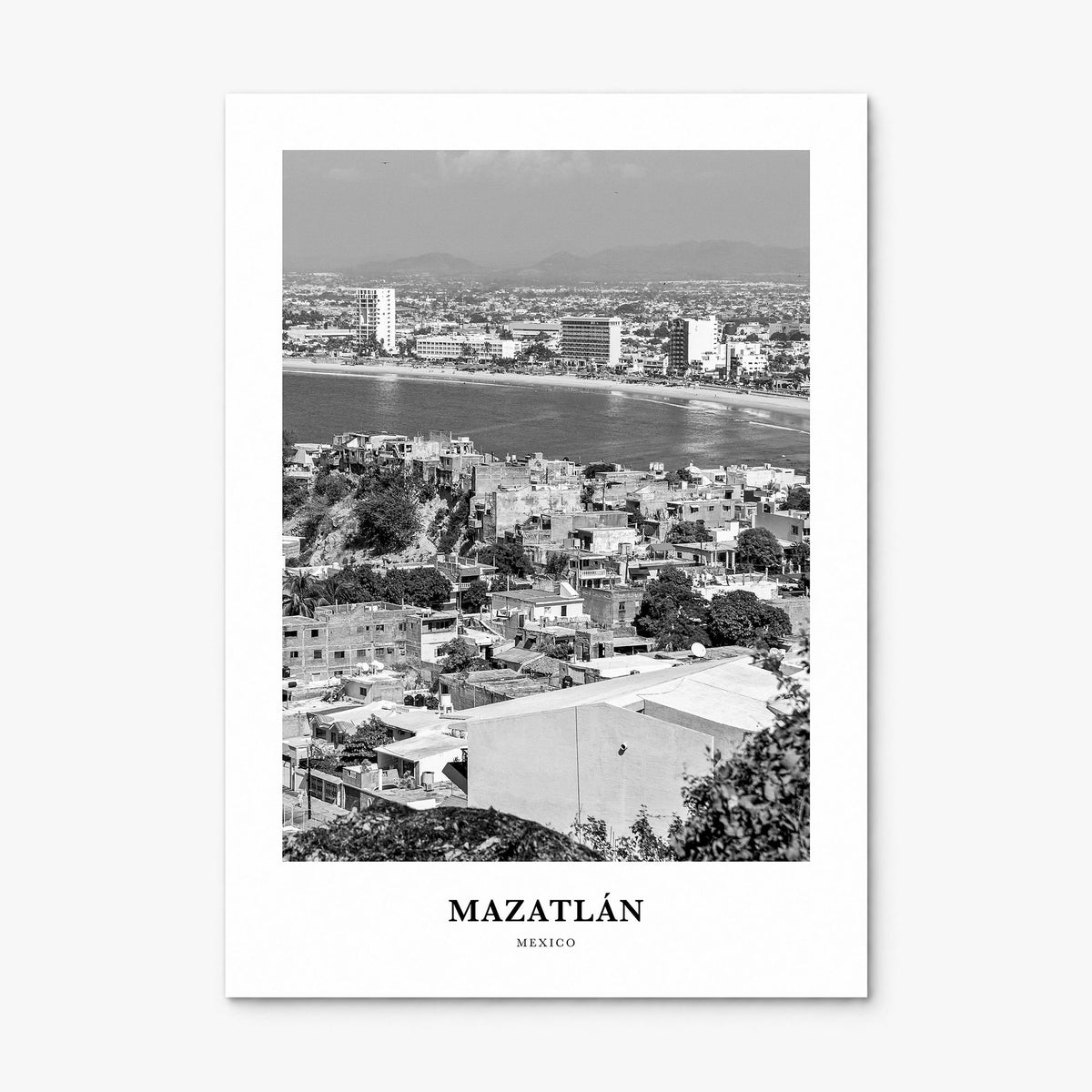 Mazatlán Classic Poster, print only (unframed)