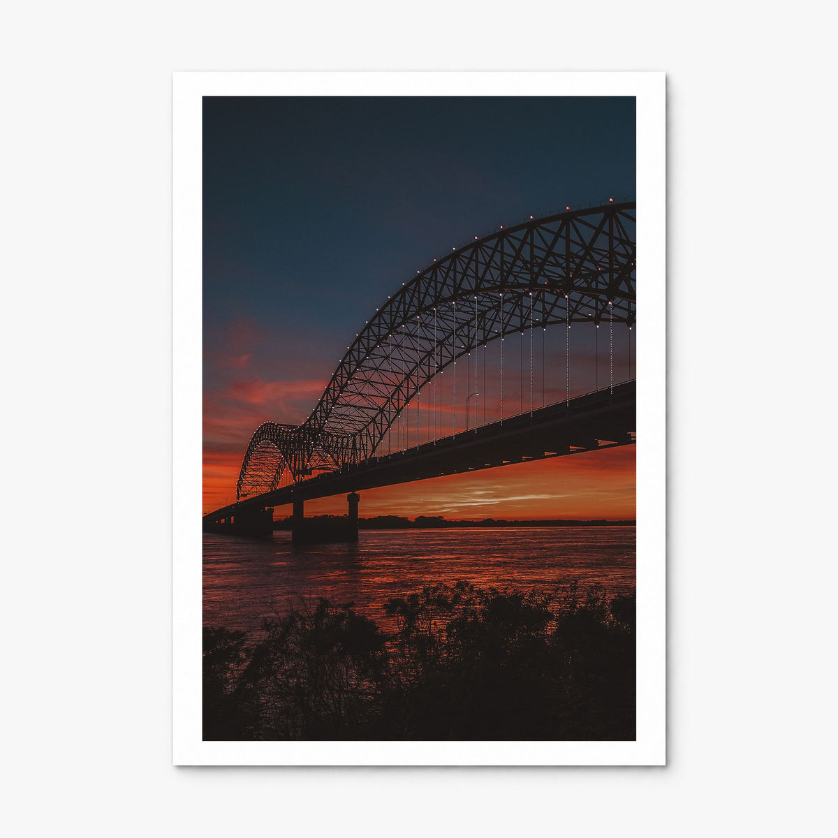 Memphis Photo No 3 Poster, print only (unframed), white border
