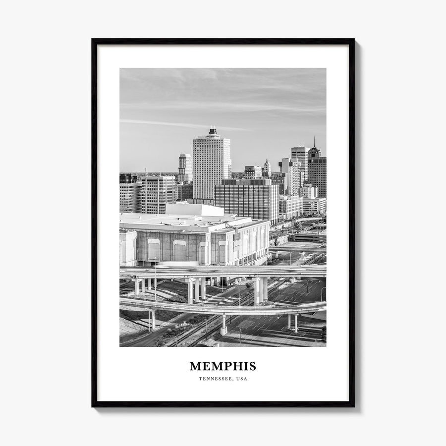 Memphis Classic No 1 Poster, framed poster mockup
