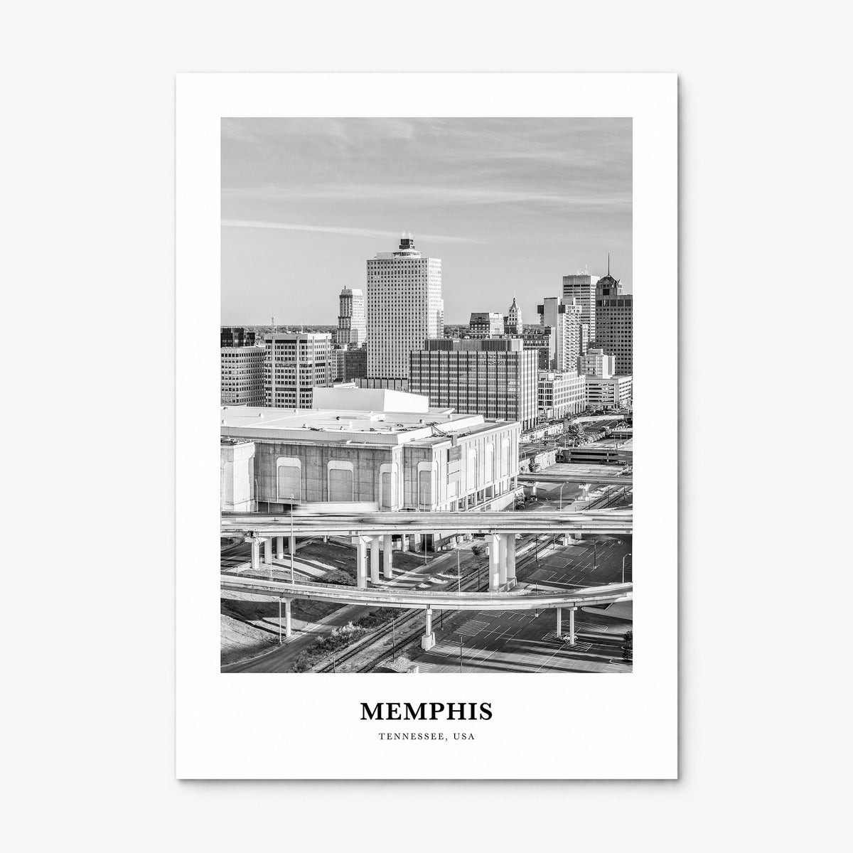 Memphis Classic No 1 Poster, print only (unframed)