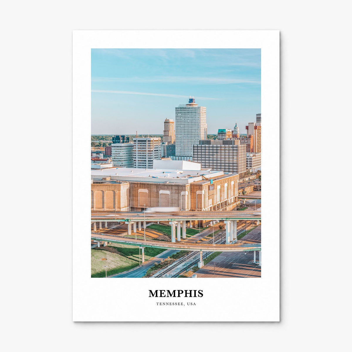 Memphis Classic Poster, print only (unframed)