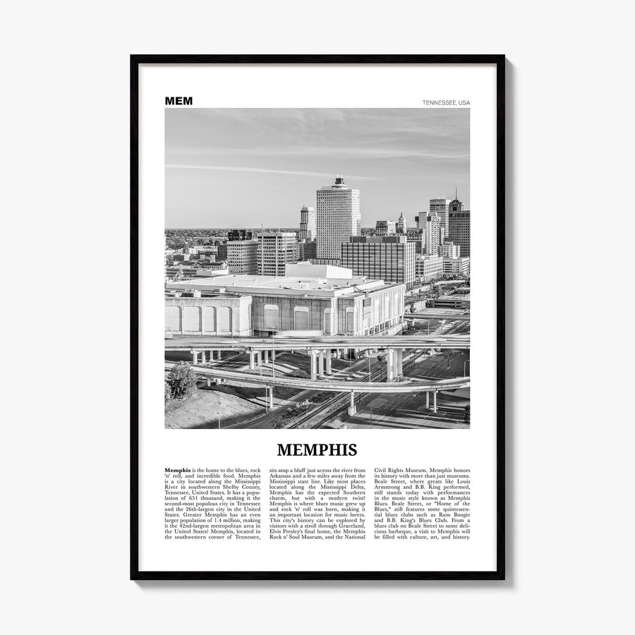 Memphis Newspaper No 2 Poster, framed poster mockup