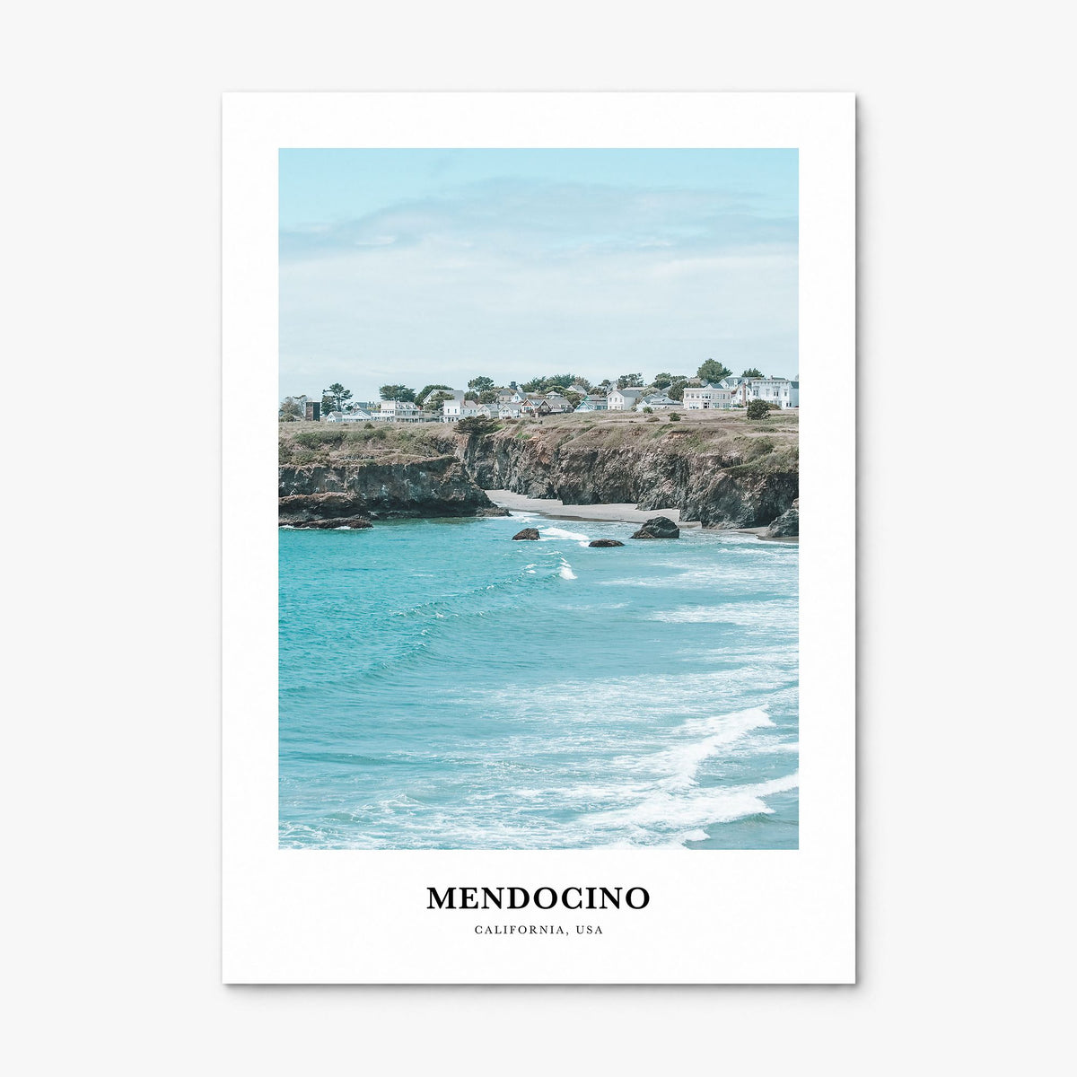 Mendocino Classic Poster, print only (unframed)