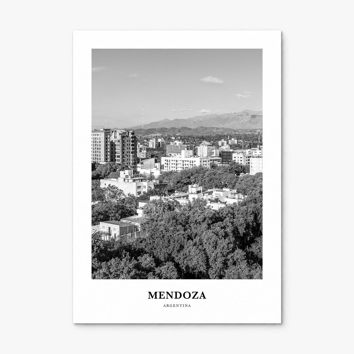 Mendoza Classic Poster, print only (unframed)