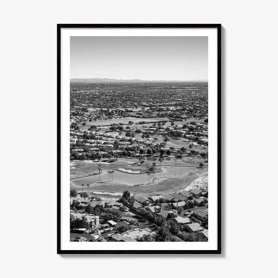 Mesa Photo No 1 Poster, framed poster mockup, white border