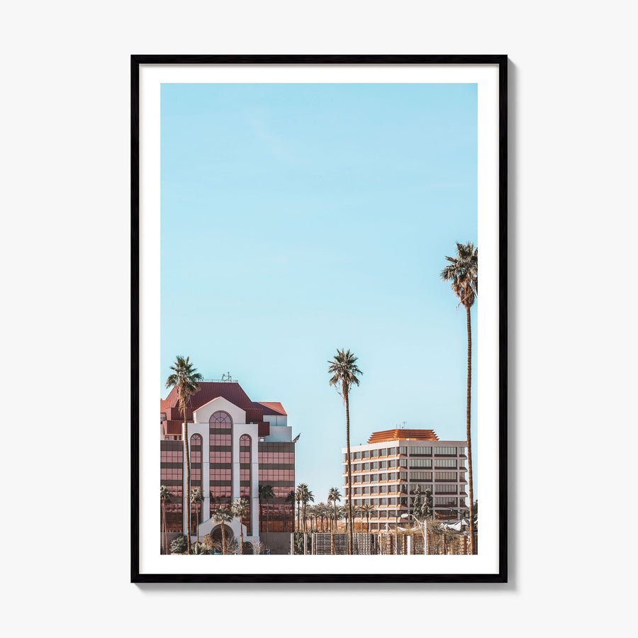 Mesa Photo Poster, framed poster mockup, white border