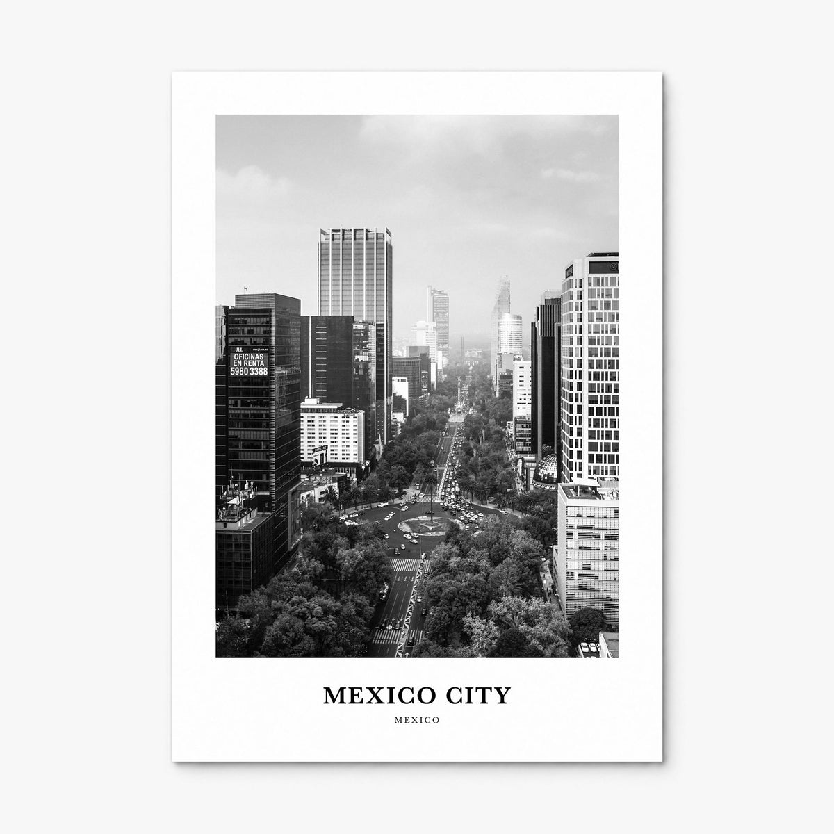 Mexico City Classic No 1 Poster, print only (unframed)
