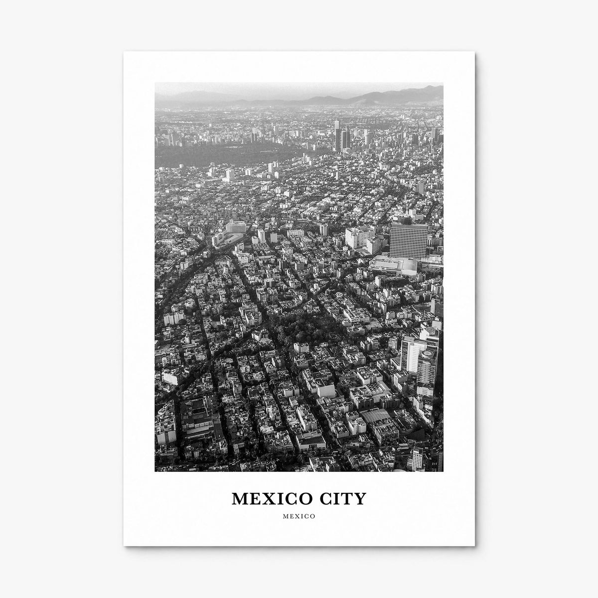 Mexico City Classic No 2 Poster, print only (unframed)