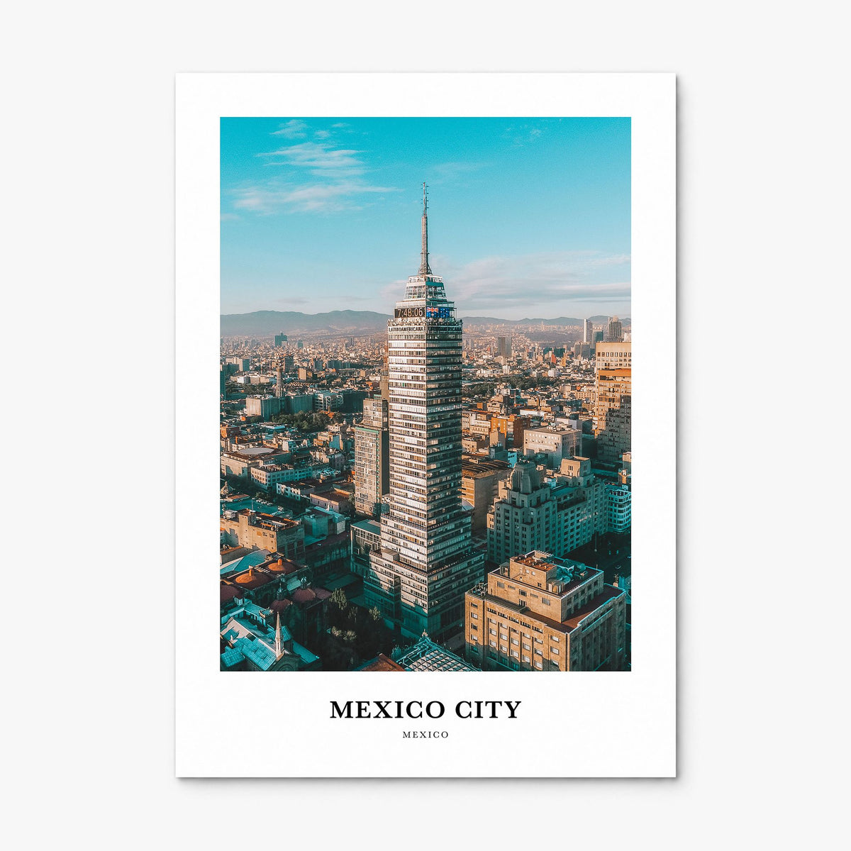 Mexico City Classic No 1 Poster, print only (unframed)