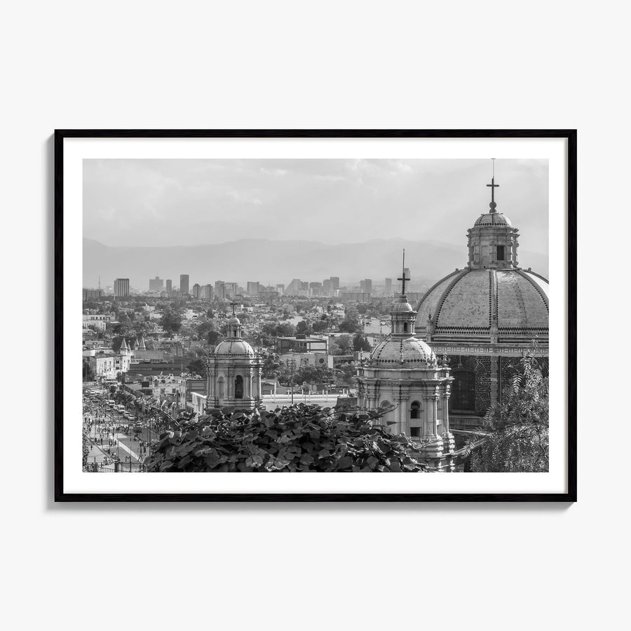 Mexico Photo Poster, framed poster mockup, white border