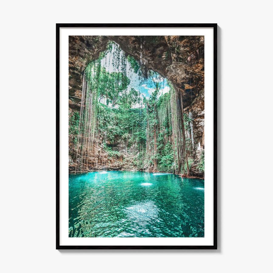 Mexico Photo No 3 Poster, framed poster mockup, white border
