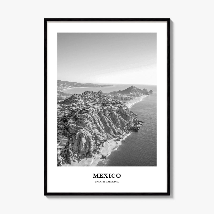 Mexico Classic No 2 Poster, framed poster mockup