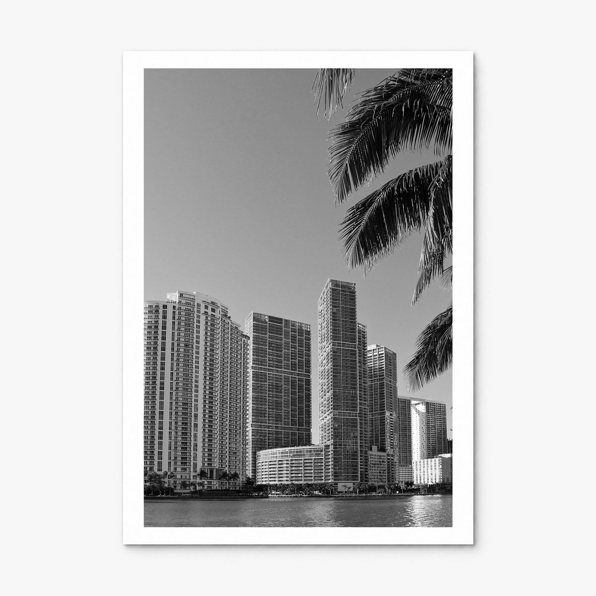 Miami Photo No 1 Poster, print only (unframed), white border