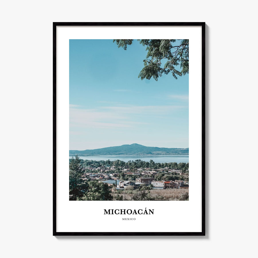 Michoacán Classic No 2 Poster, framed poster mockup