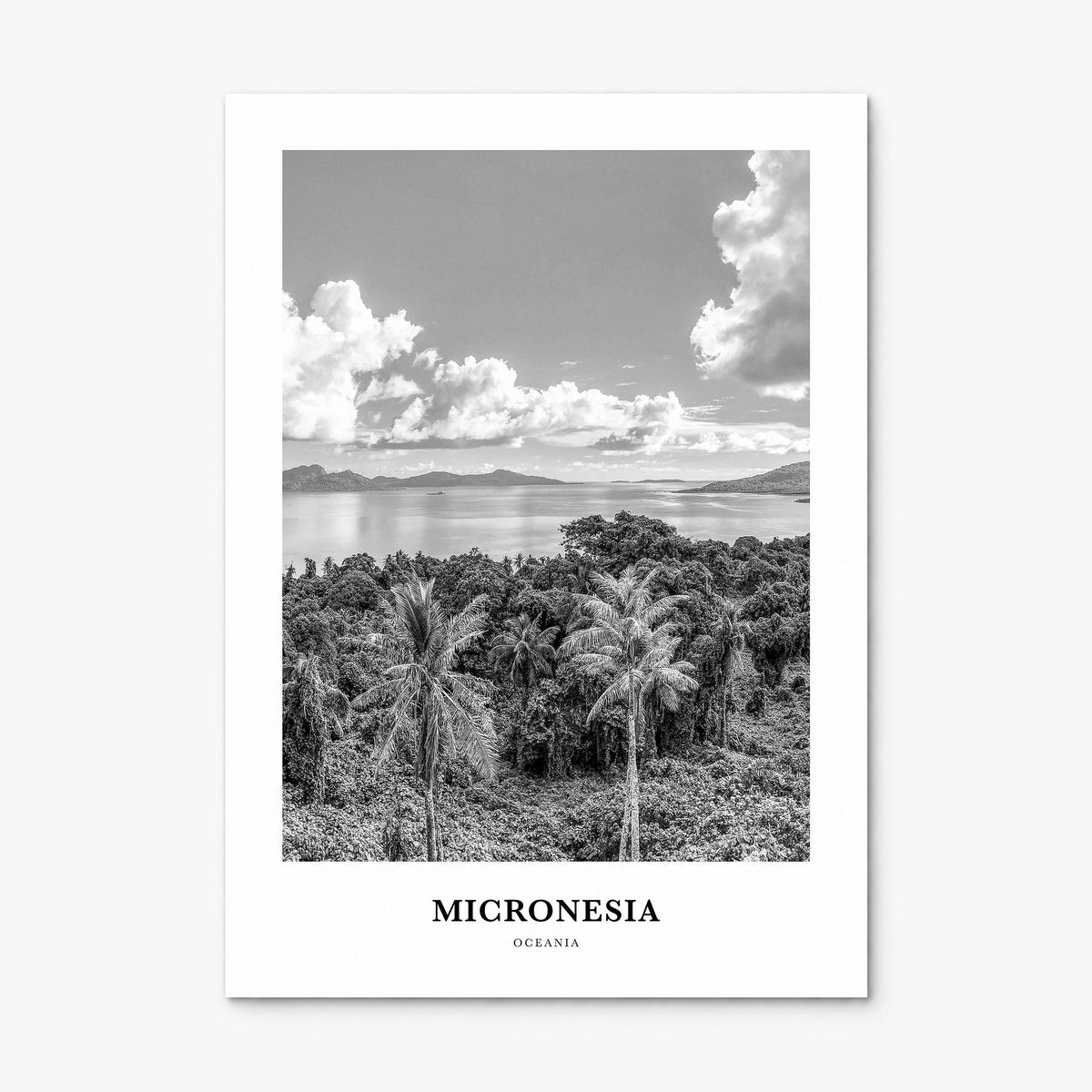 Micronesia Classic Poster, print only (unframed)