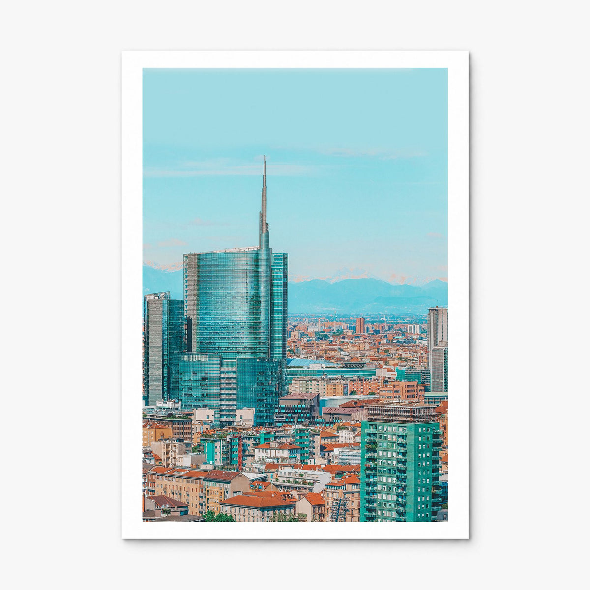 Milan Photo No 1 Poster, print only (unframed), white border