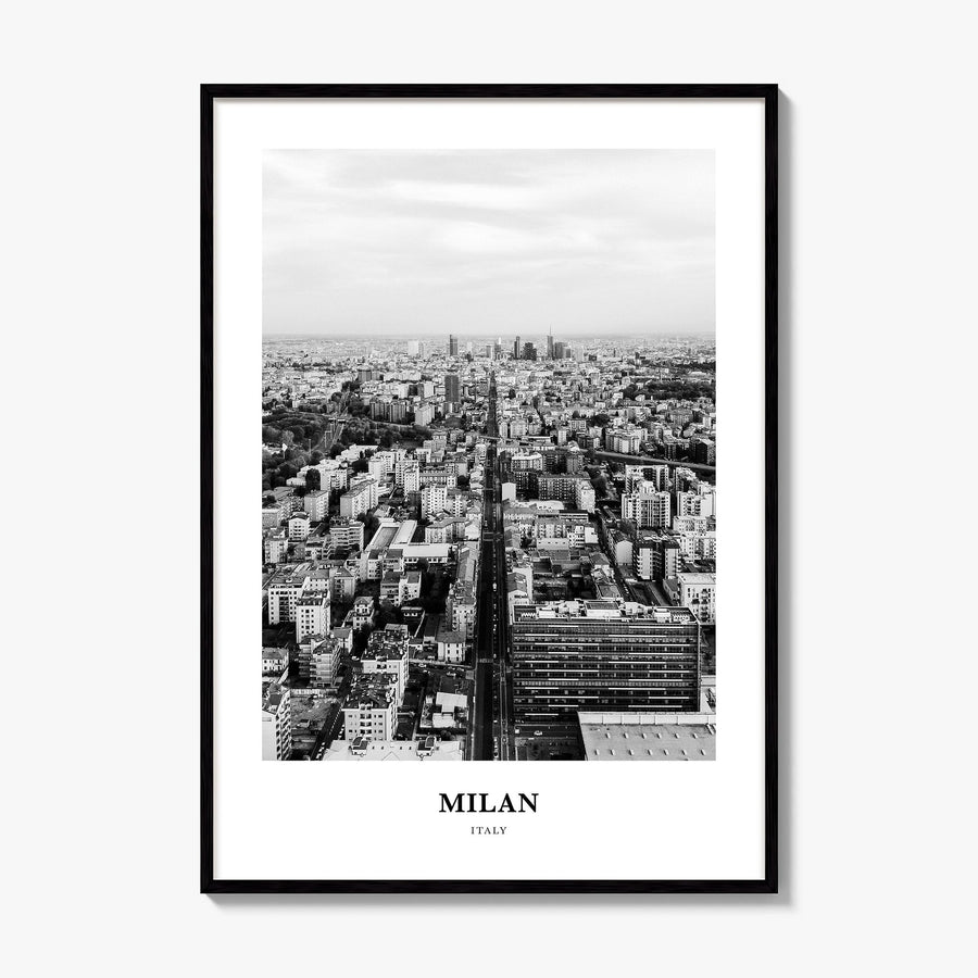 Milan Classic No 2 Poster, framed poster mockup