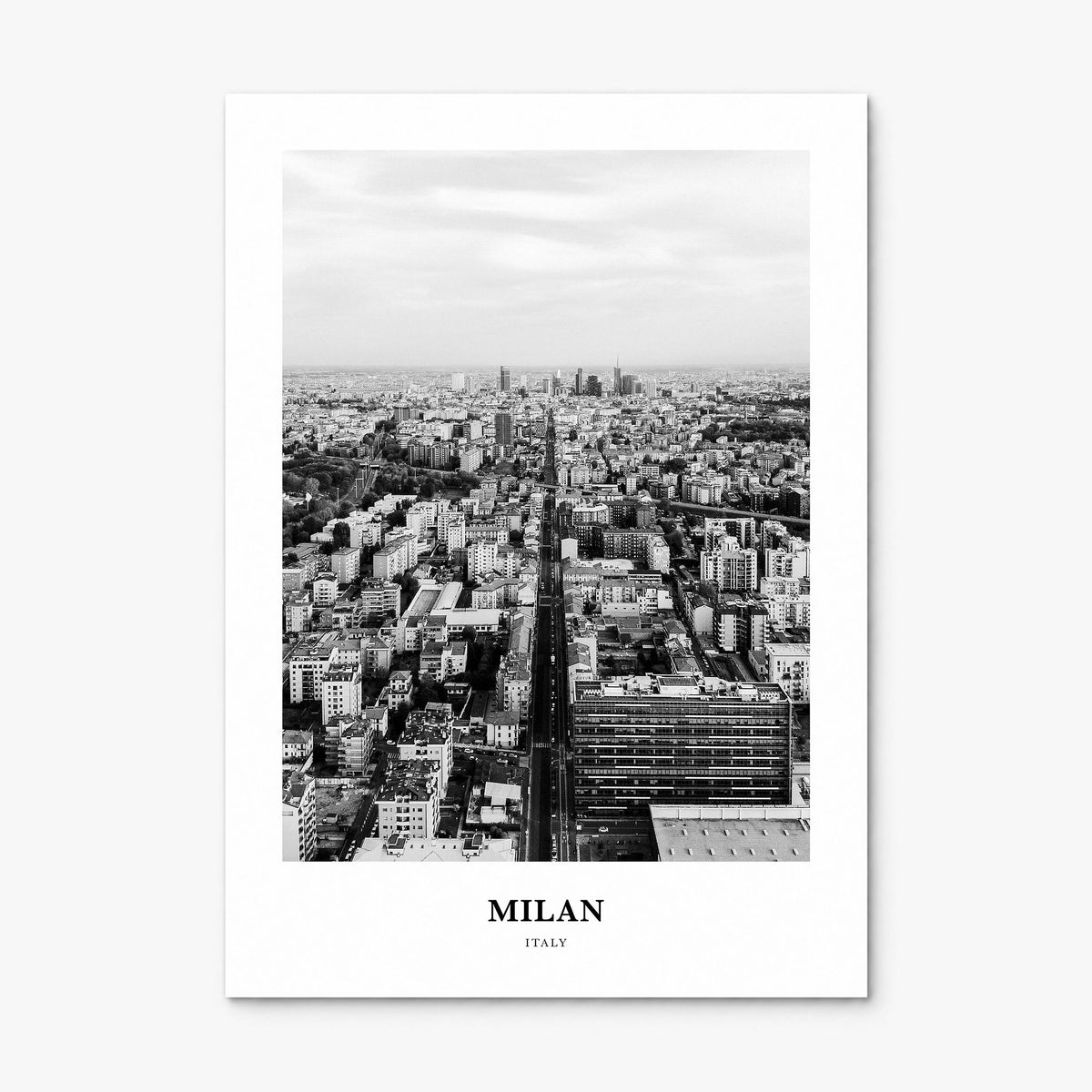 Milan Classic No 2 Poster, print only (unframed)