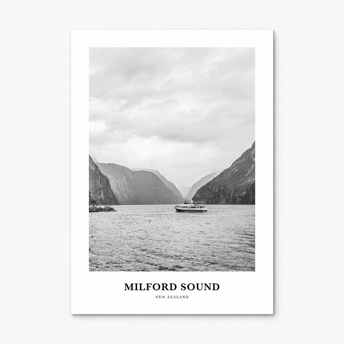 Milford Sound Classic Poster, print only (unframed)