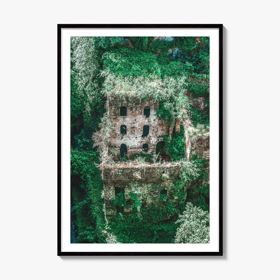 Mill Valley Photo Poster, framed poster mockup, white border
