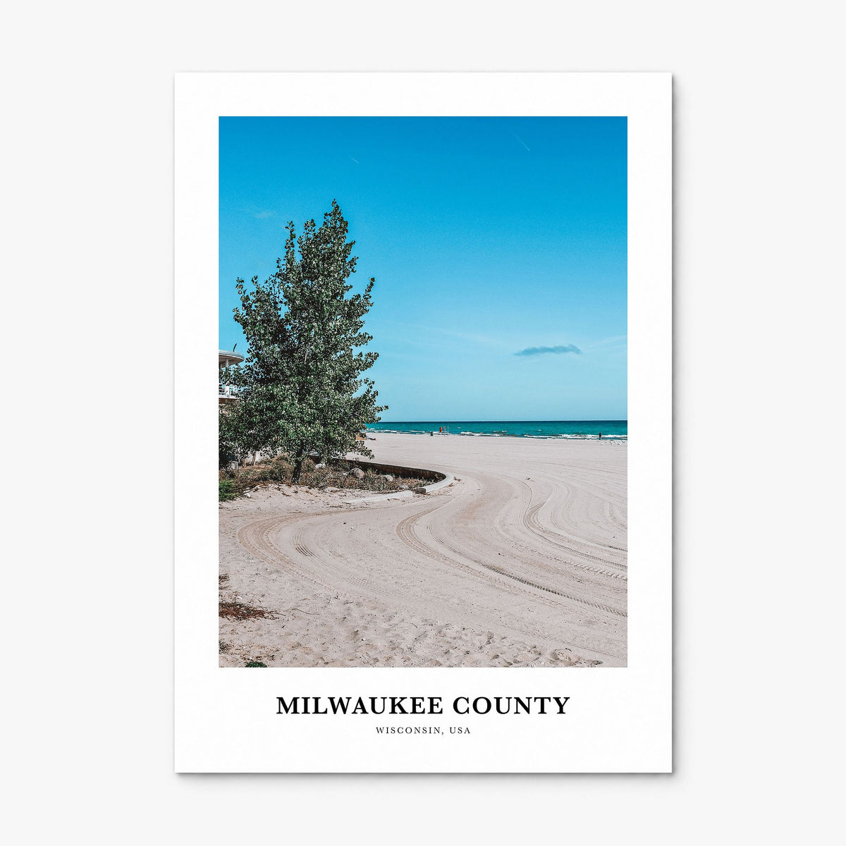Milwaukee County Classic Poster, print only (unframed)