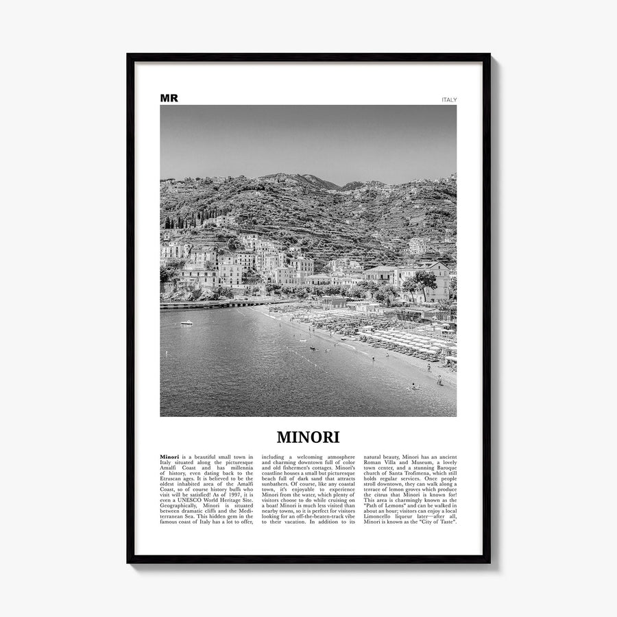 Minori Newspaper Poster, framed poster mockup