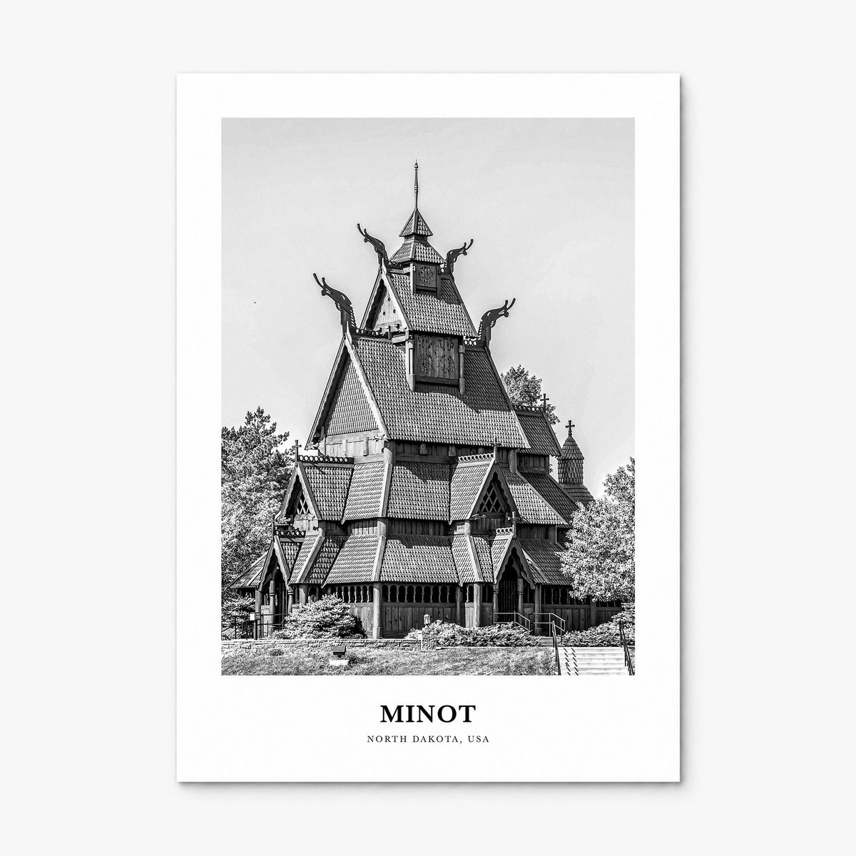 Minot Classic Poster, print only (unframed)