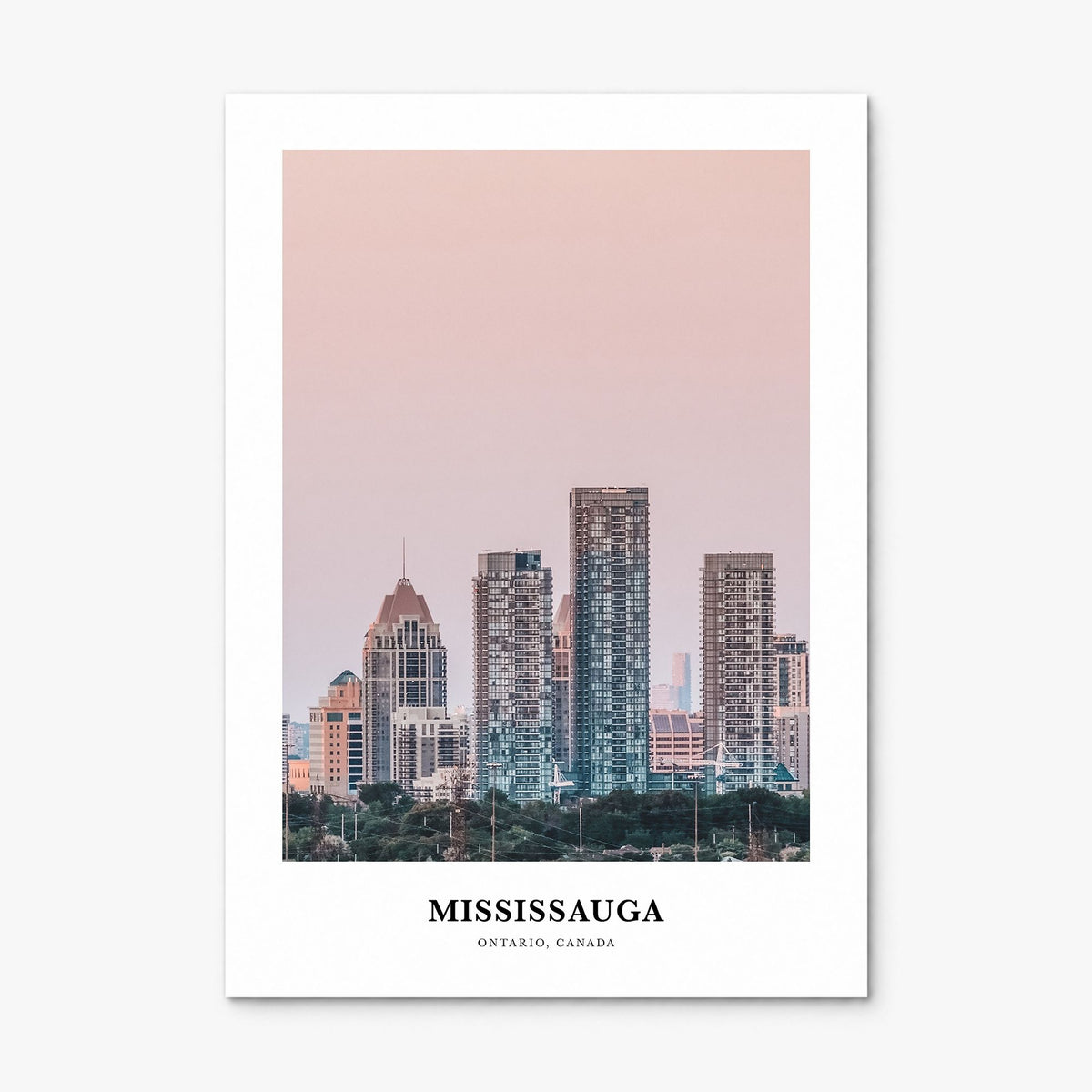 Mississauga Classic Poster, print only (unframed)