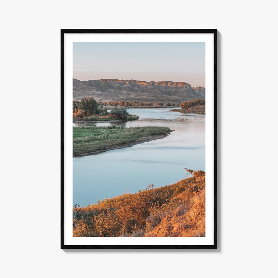 Missouri no. 2 colorful photo poster of United States – vertical wall art, unframed print shown in interior mockup