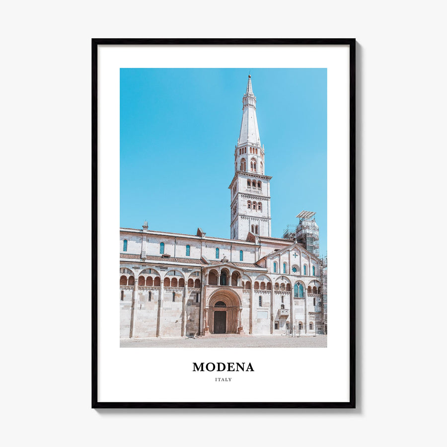 Modena Classic Poster, framed poster mockup