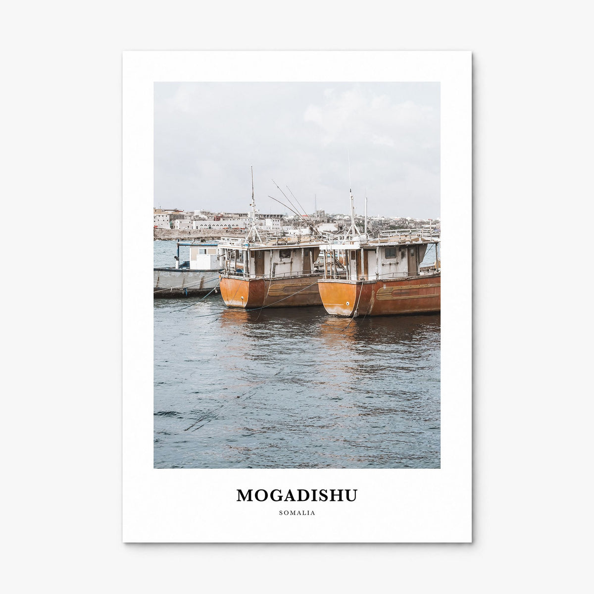 Mogadishu Classic Poster, print only (unframed)