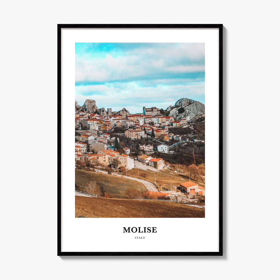 Molise Classic Poster, framed poster mockup