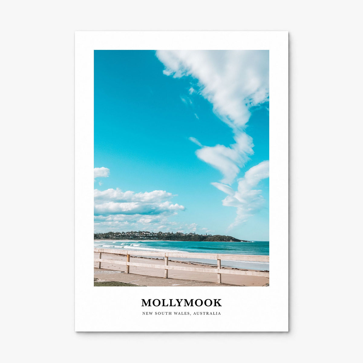 Mollymook Classic Poster, print only (unframed)