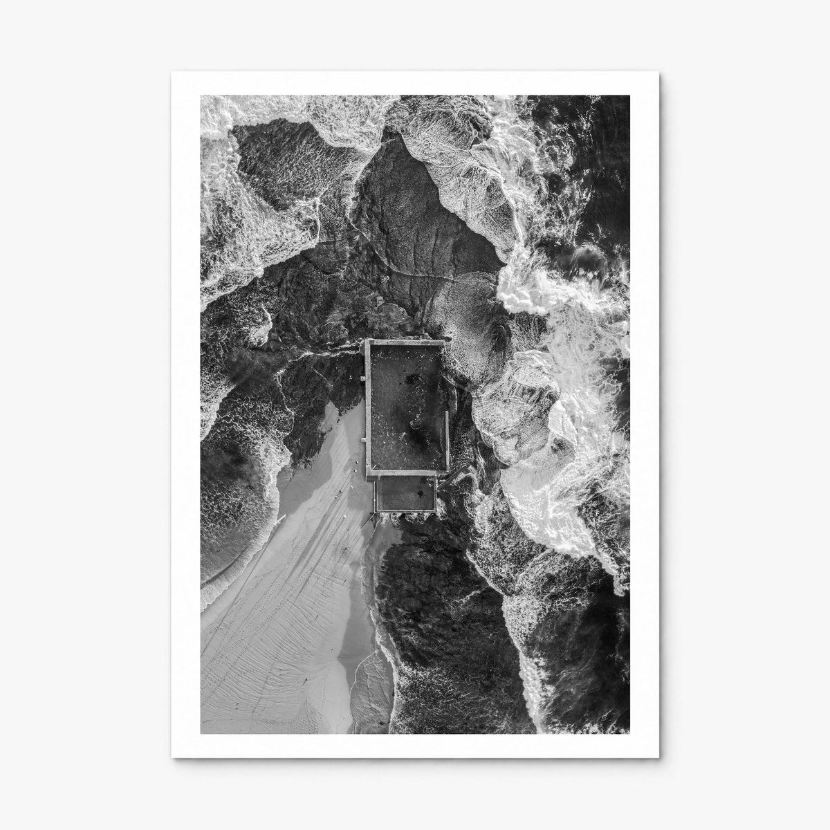 Mona Vale Photo Poster, print only (unframed), white border