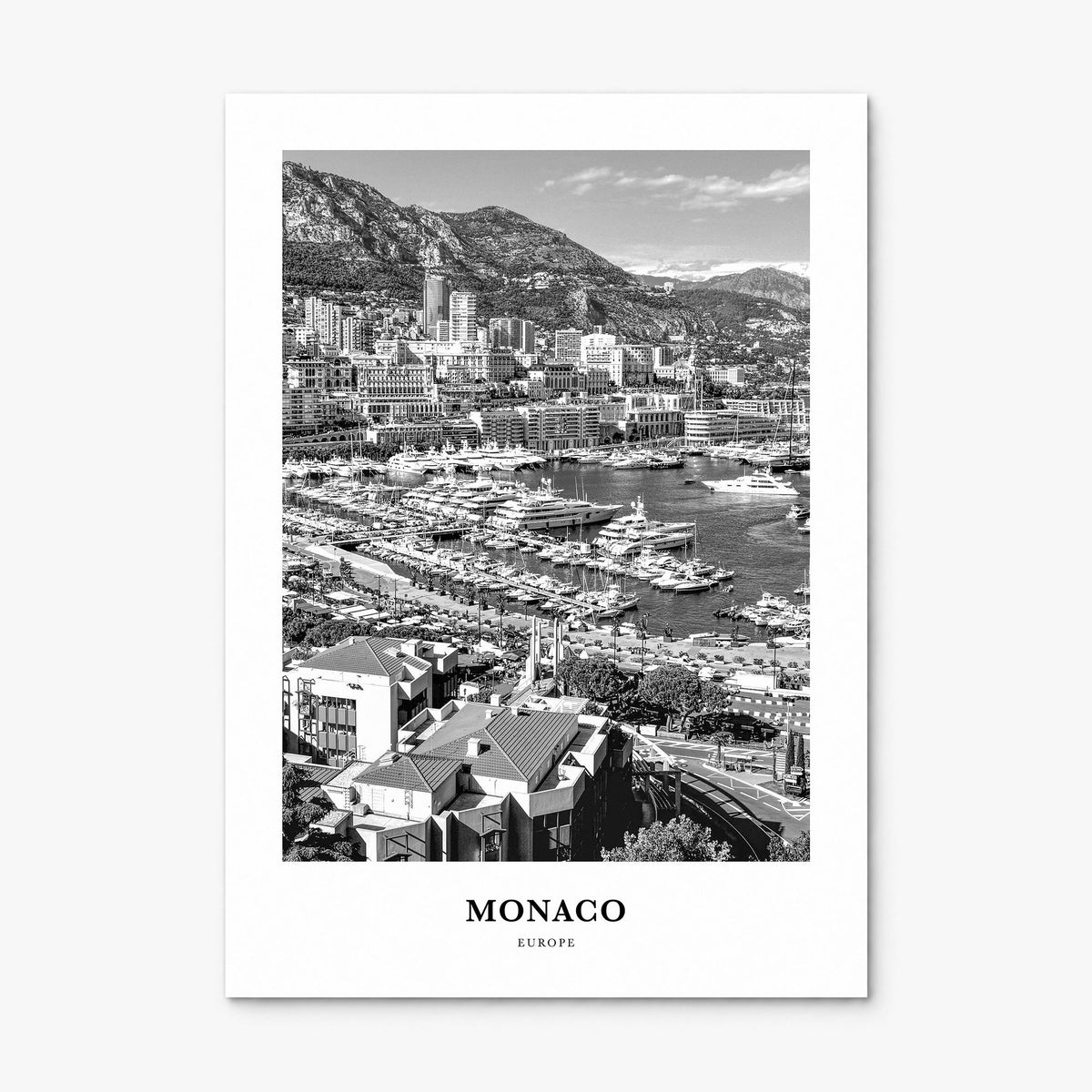 Monaco Classic Poster, print only (unframed)