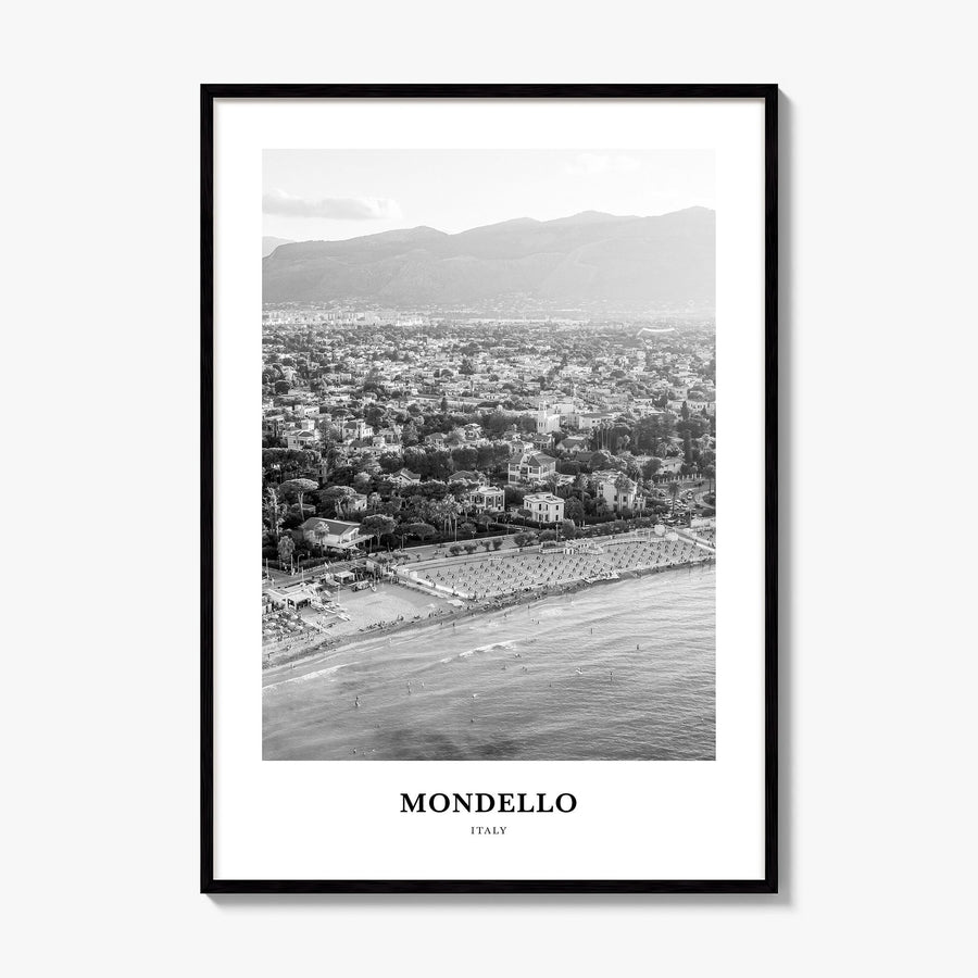 Mondello Classic Poster, framed poster mockup
